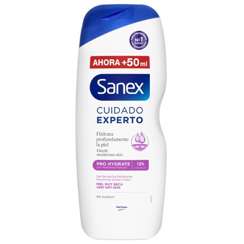 SANEX Gel de dutxa pro-hidratant