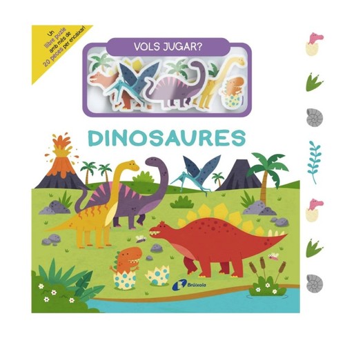ED. BRÚIXOLA Llibre Vols jugar? Dinosaures