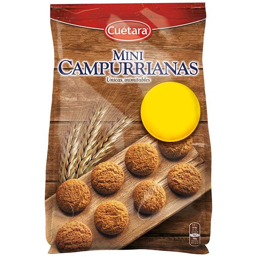 CUÉTARA Galetes mini Campurrianes