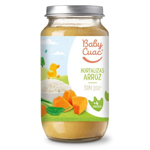 BABY CUAC Puré d'hortalisses i arròs