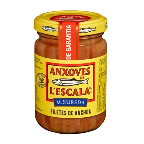 ANXOVES DE L'ESCALA Filets d'anxova en oli d'oliva