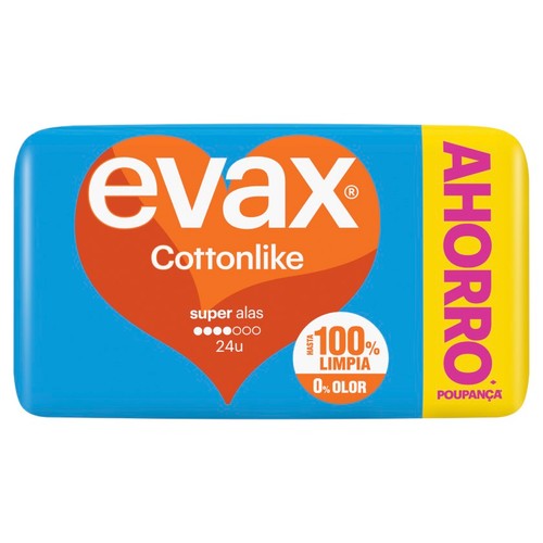 EVAX Compresa súper amb ales Cottonlike