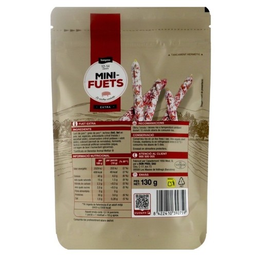 BONPREU Minifuets