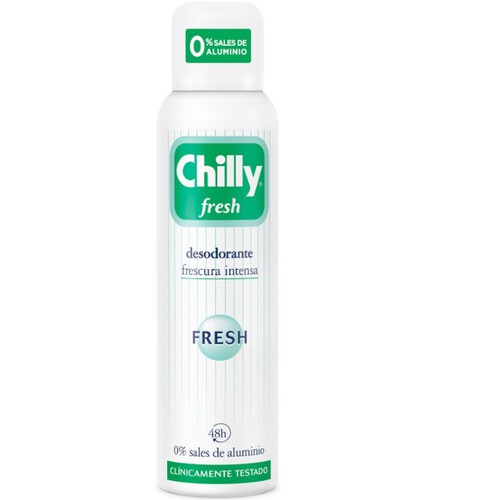 CHILLY Desodorant Fresh 0% sals en esprai