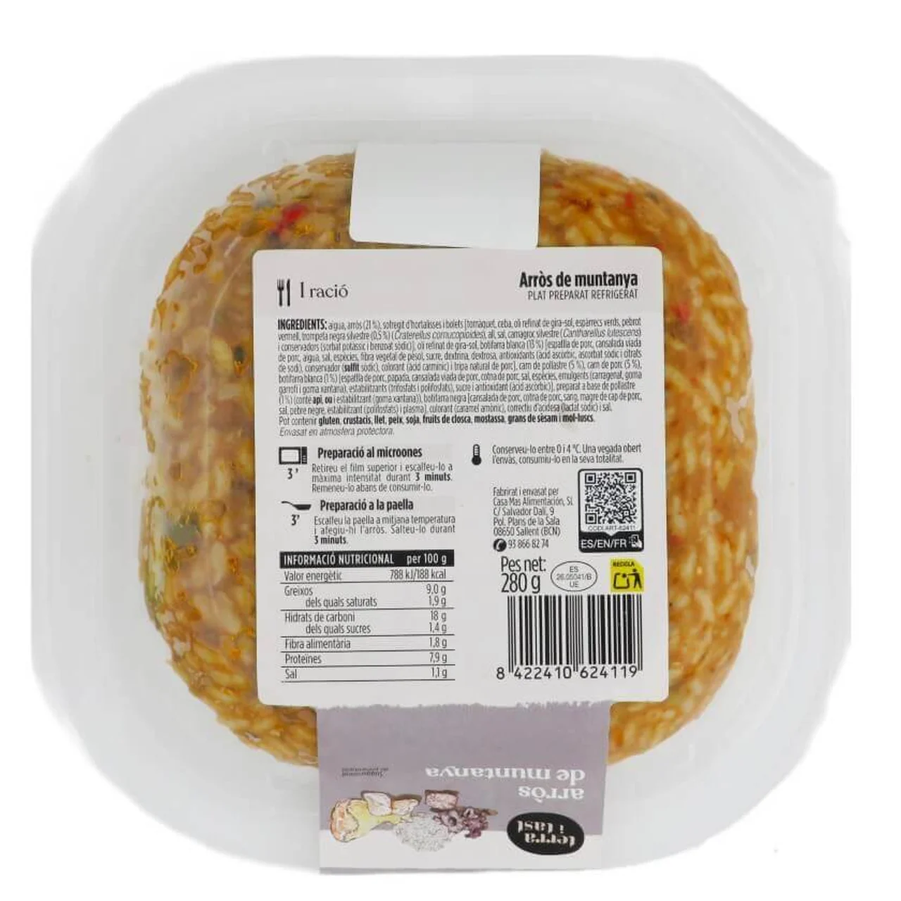 TERRA I TAST Arroz de montaña