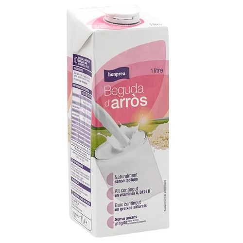 BONPREU Leche de almendras UHT