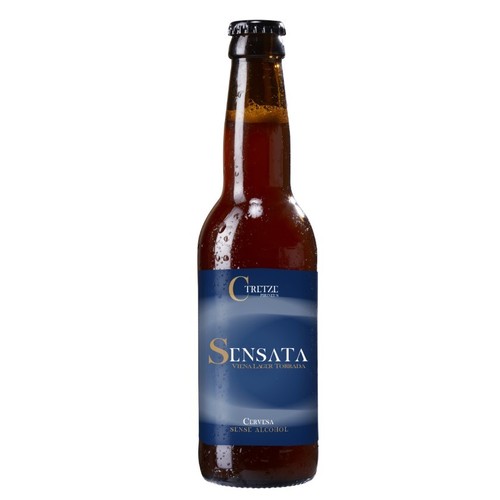 CTRETZE Cervesa Sensata sense alcohol Km0 en ampolla
