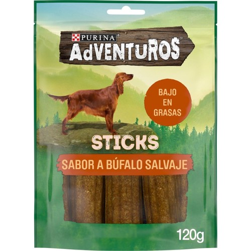 PURINA Snack Sticks  amb gust de búfal per a gos adult Adventuros