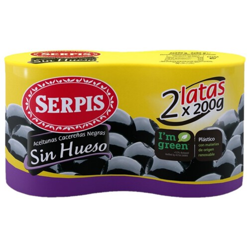 SERPIS Olives negres sense pinyol