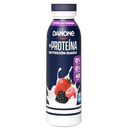 DANONE Iogurt líquid amb proteïna amb gust de fruits vermells