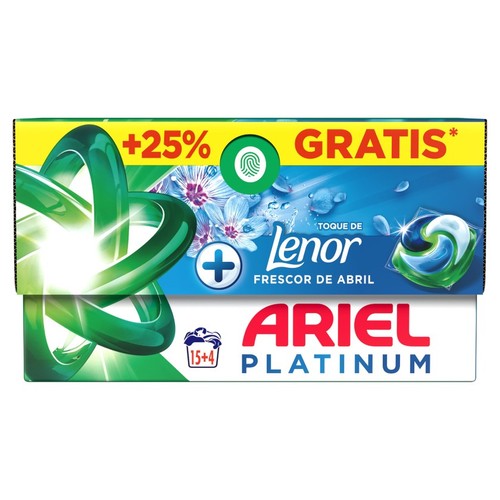 ARIEL Detergent en càpsules Frescor d'Abril de 19 dosis