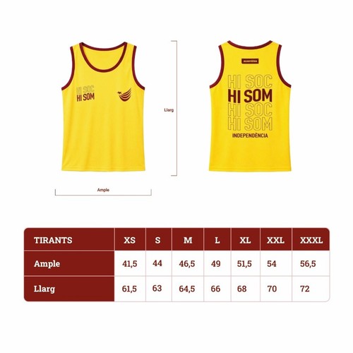 DIADA 2026 Samarreta unisex sense mànigues Talla L