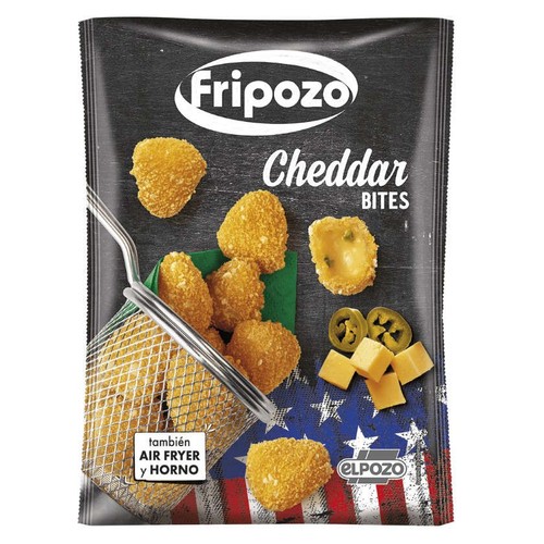 FRIPOZO Porcions de formatge Cheddar Bites
