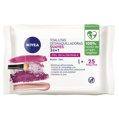 NIVEA Tovalloletes desmaquilladores ecològiques biodegradables