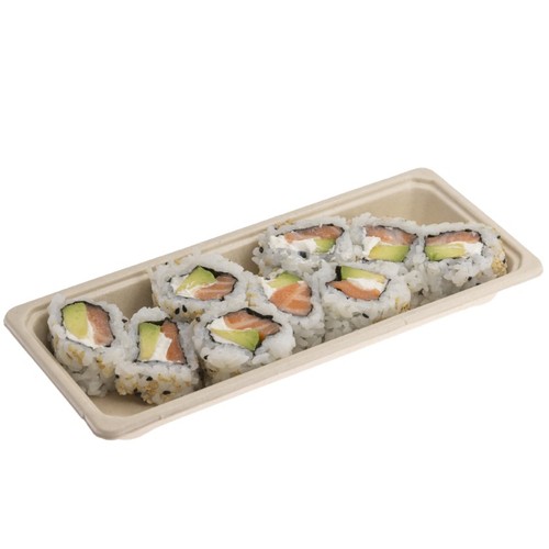 SUSHI Uramaki de salmó i formatge