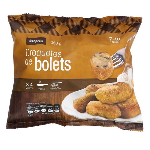 BONPREU Croquetes de bolets