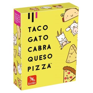 Imagen de LÚDILO Joc de cartes Taco, Gato, Cabra, Queso, Pizza
