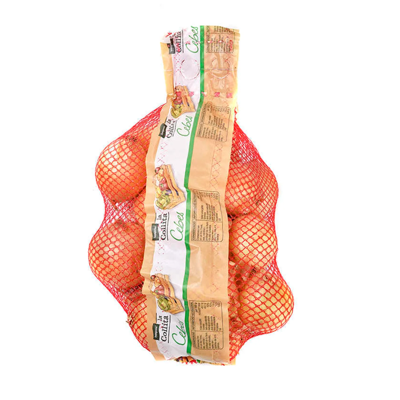 Cebolla seca Km0 malla de 2 kg