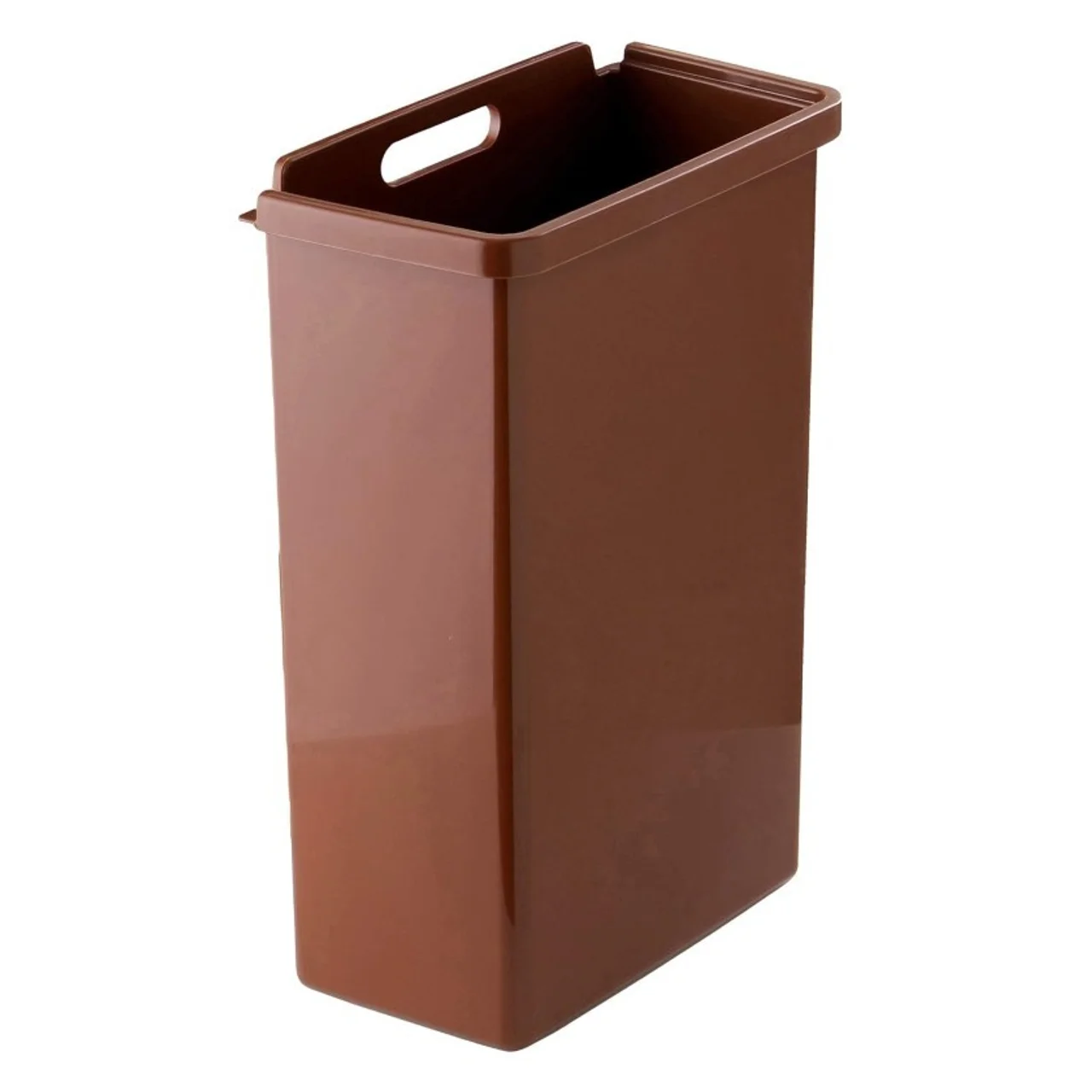 Cubo de basura reciclaje negro