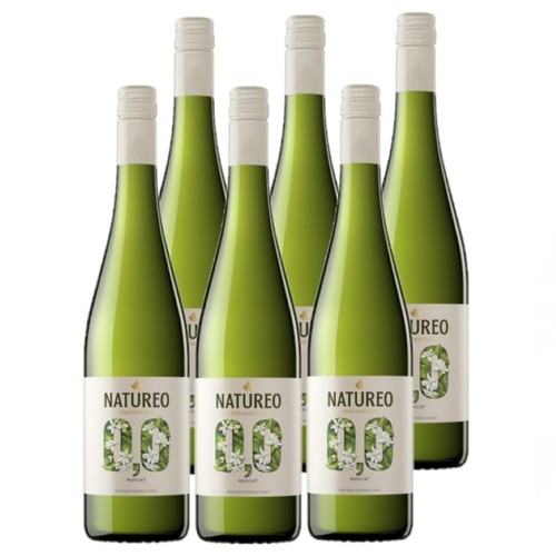 NATUREO Caixa 6u. vi blanc sense alcohol