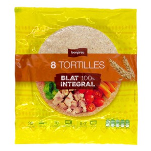 Imagen de BONPREU Tortilles de blat integral