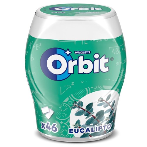 ORBIT Xiclets d'eucaliptus sense sucre