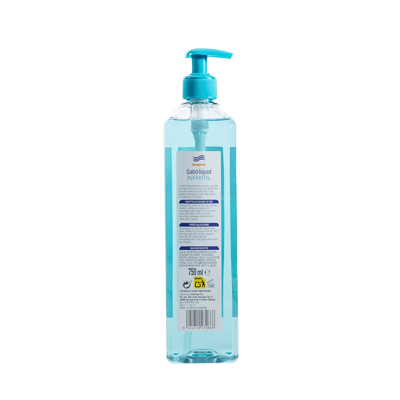 BONPREU Jabón líquido infantil