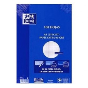 Imagen de ENRI- A4 90GR Paper quadriculat A4 amb marge