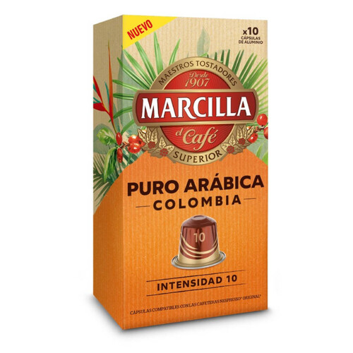 MARCILLA Càpsules de cafè Aràbic Colombia