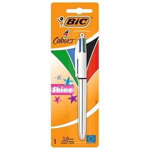 Imagen de BIC Bolígraf 4 colors en 1 Shine