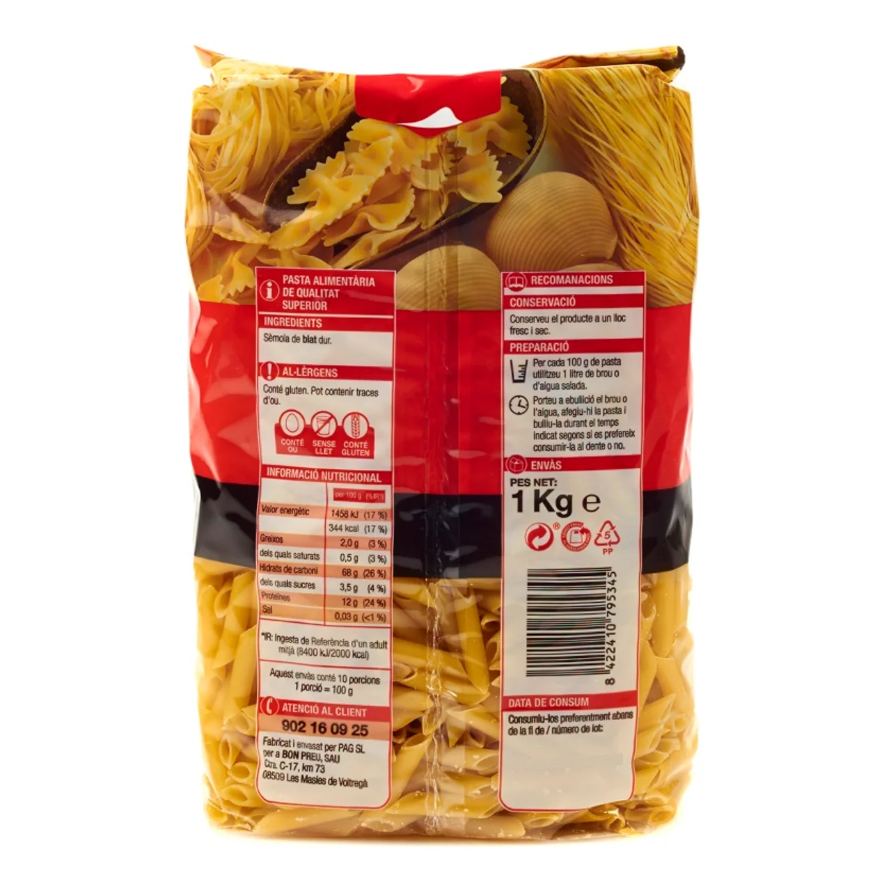 BONPREU Macarrones