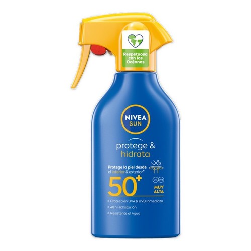 NIVEA SUN Llet solar hidratant FPS 50 molt alta