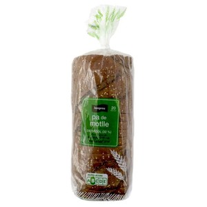 BONPREU Pan de molde de centeno y semillas