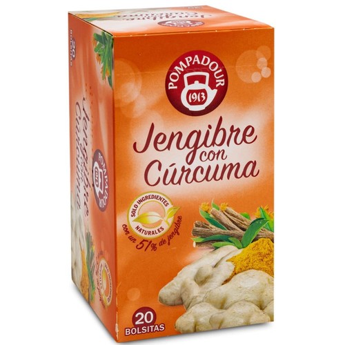 POMPADOUR Infusió de gingebre i cúrcuma