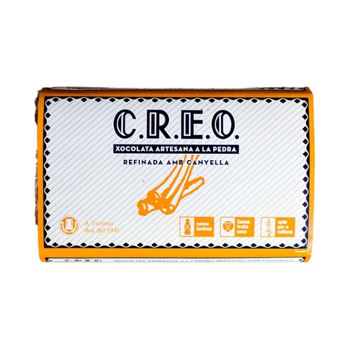 CREO Xocolata refinada amb canyella Km0