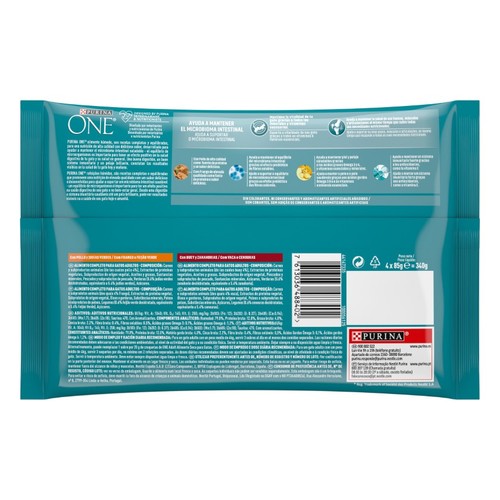 PURINA ONE Menjar de pollastre i bou per a gat adult