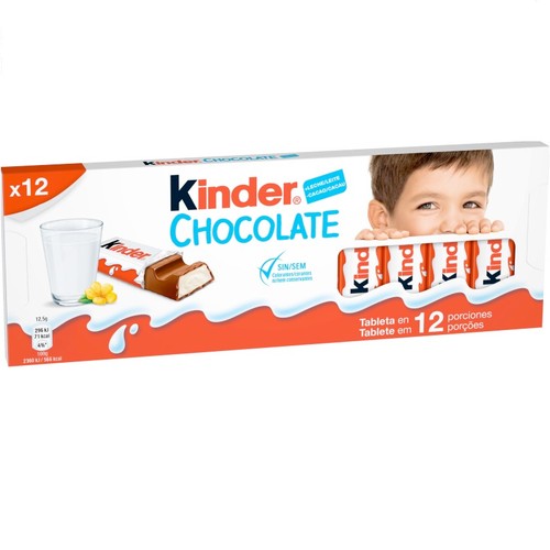 KINDER CHOCOLATE Barretes de xocolata amb llet