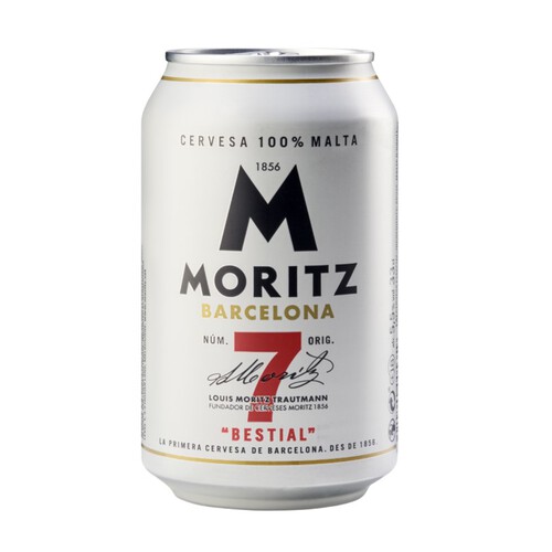 MORITZ Cervesa 100% malta