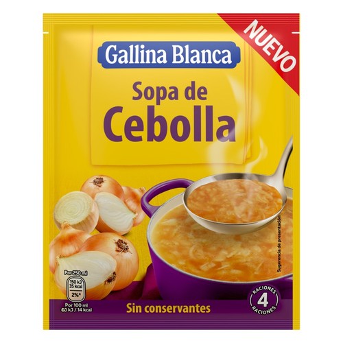 GALLINA BLANCA Sopa de ceba
