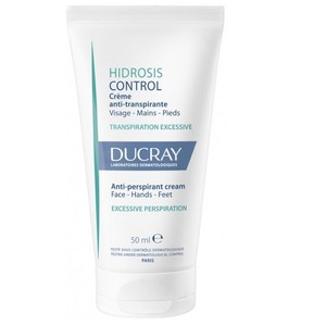 DUCRAY Crema antitranspirant Hidrosis per mans i peus 50 ml