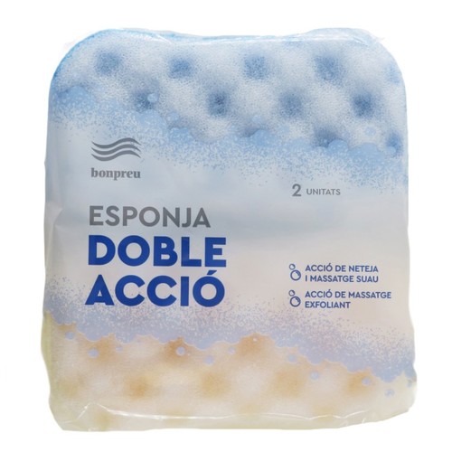 BONPREU Esponja doble acció