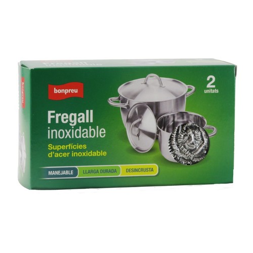 BONPREU Fregall inoxidable