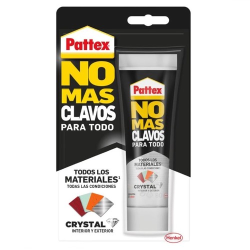 PATTEX Adhesiu de muntatge reactiu transparent