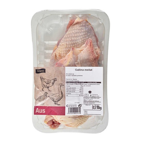 BONPREU Mitja gallina