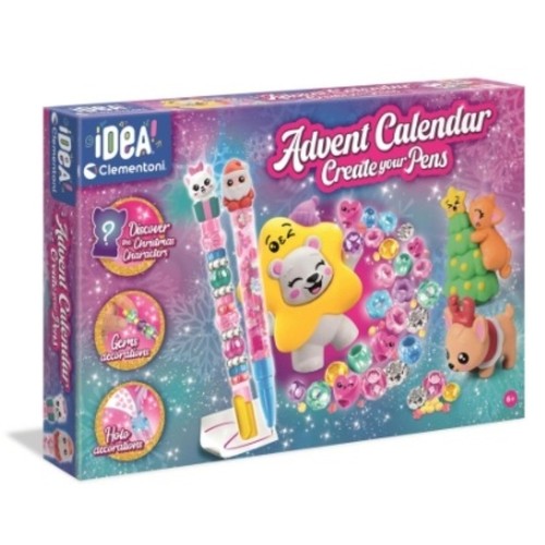 CLEMENTONI Calendari advent crea boligrafs