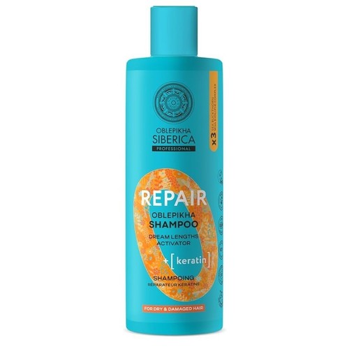NATURA SIBERICA Xampú reparador queratina