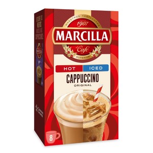 MARCILLA Cafè soluble Cappuccino Original 8 x 0.022 kg