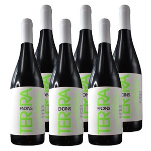Caja de vino tinto ecológico DO Cataluña