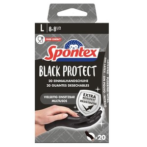 Guantes de nitrilo Black Protect Talla 8
