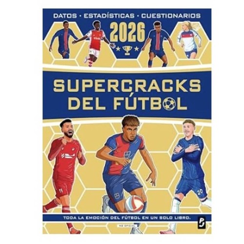 ED. PLANETA JUNIOR Llibre Supercracks del Fútbol 2026
